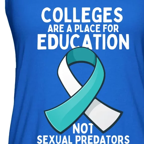 Sexual Assault Awareness Sexual Harrast Survivor Gift Ladies Essential Flowy Tank