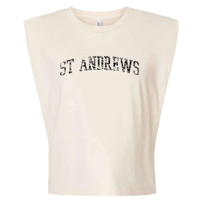 St Andrews Athletic Arch College University Alumni Garment-Dyed Women's Muscle Tee