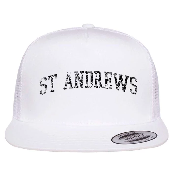 St Andrews Athletic Arch College University Alumni Flat Bill Trucker Hat