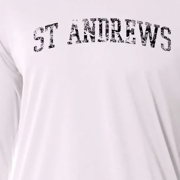 St Andrews Athletic Arch College University Alumni Cooling Performance Long Sleeve Crew