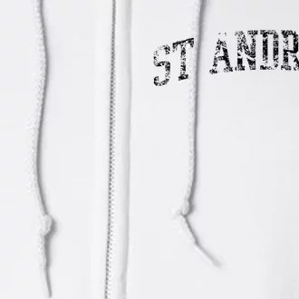 St Andrews Athletic Arch College University Alumni Full Zip Hoodie