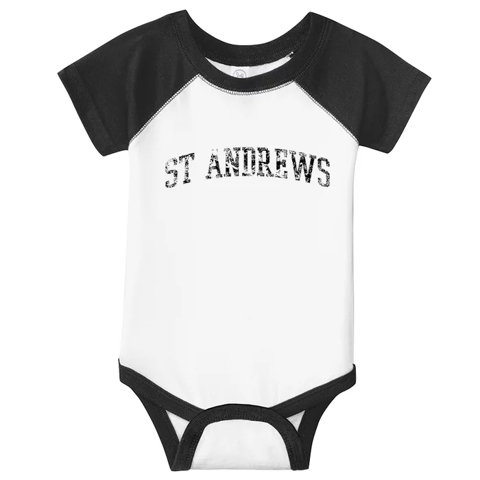 St Andrews Athletic Arch College University Alumni Infant Baby Jersey Bodysuit