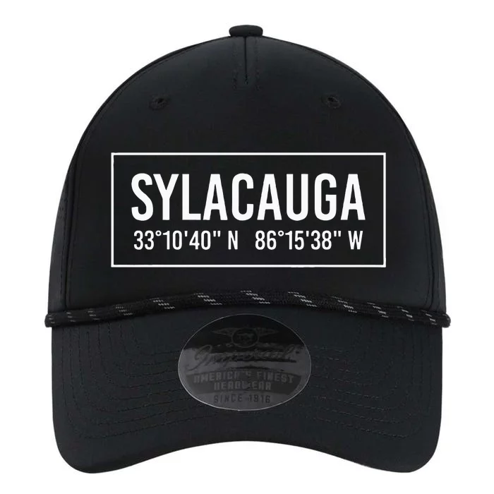 Sylacauga Al Alabama Funny City Coordinates Home Roots Gift Performance The Dyno Cap