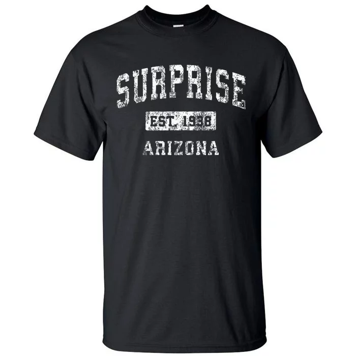 Surprise Arizona Az Vintage Established Tall T-Shirt