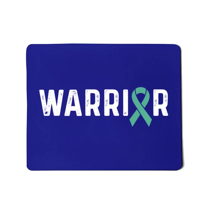 Sexual Assault Awareness Teal Ribbon Warrior Meaningful Gift Mousepad