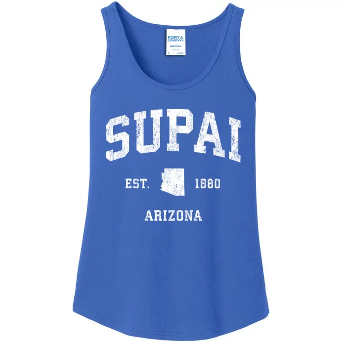 Supai Arizona Az Vintage Athletic Ladies Essential Tank