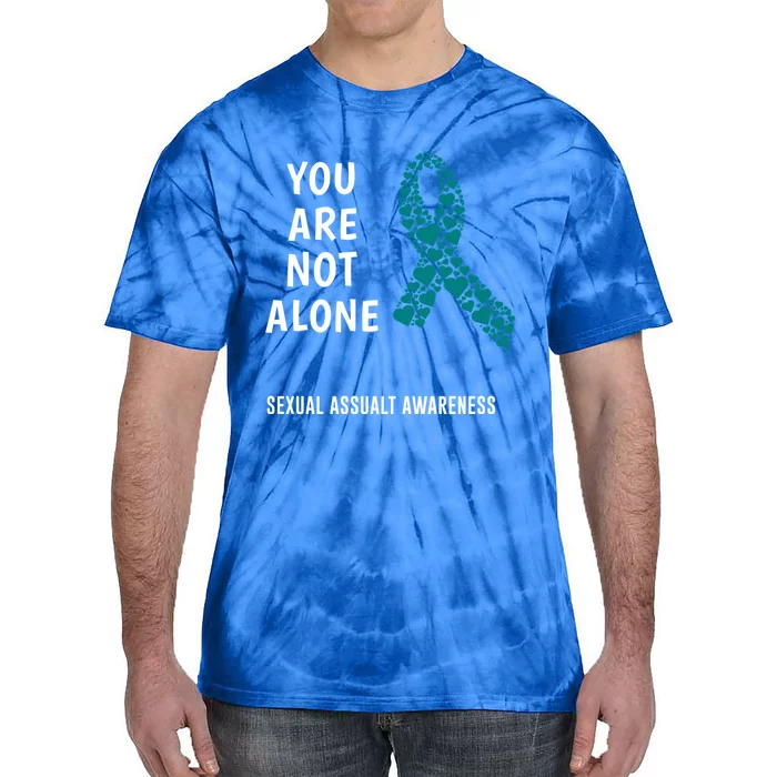 Sexual Assault Awareness Harasst Meaningful Gift Tie-Dye T-Shirt