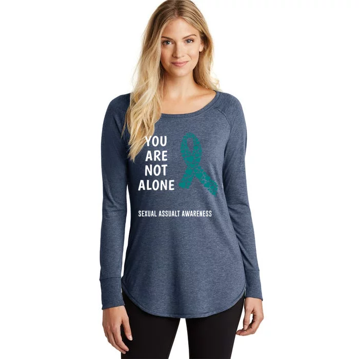 Sexual Assault Awareness Harasst Meaningful Gift Women's Perfect Tri Tunic Long Sleeve Shirt