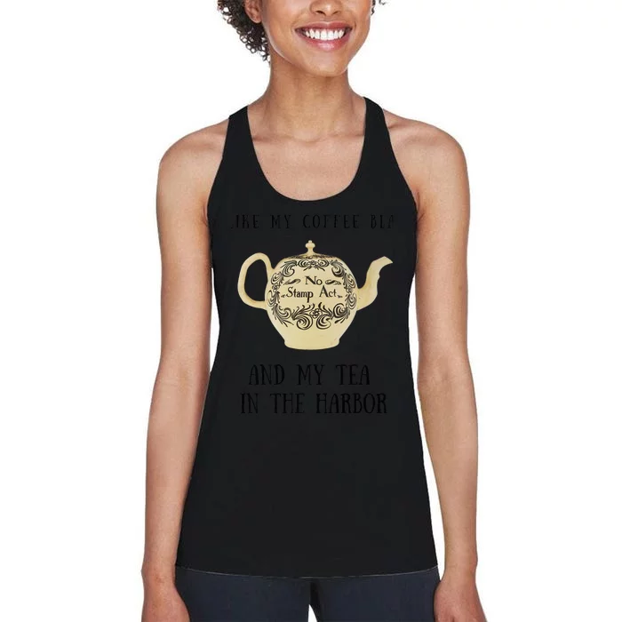 Stamp Act American Revolution July 4 Independence Day Women's Racerback Tank