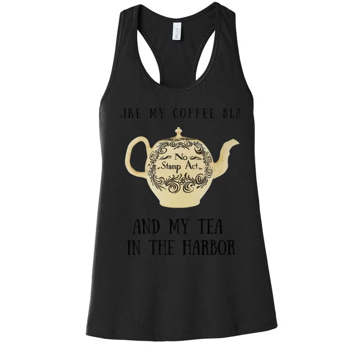 Stamp Act American Revolution July 4 Independence Day Women's Racerback Tank