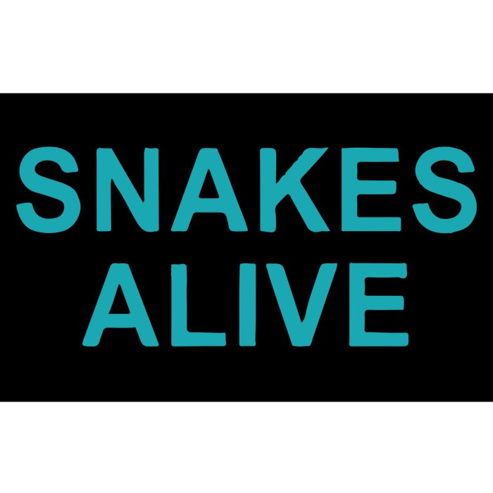 Snakes Alive Arizona Baseball Bumper Sticker