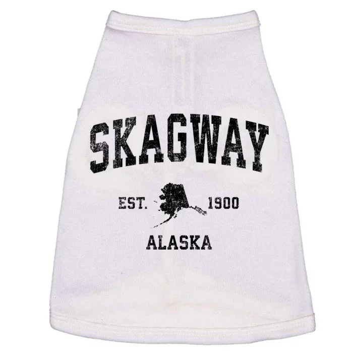 Skagway Alaska Ak Vintage Sports Doggie Tank