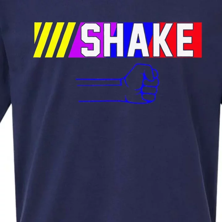 Shake And Bake Funny Family Matching Lover Dad Daughter Son Sueded Cloud Jersey T-Shirt