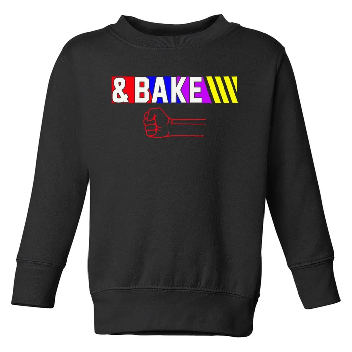 Shake And Bake Funny Family Matching Lover Dad Daughter Son Toddler Sweatshirt