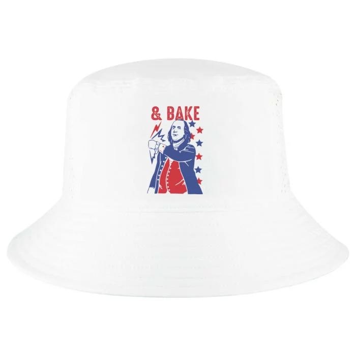 Shake And Bake Funny Couple Matching 4th of July Bake Cool Comfort Performance Bucket Hat