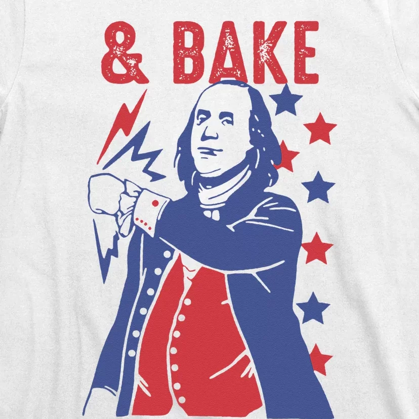 Shake And Bake Funny Couple Matching 4th of July Bake T-Shirt