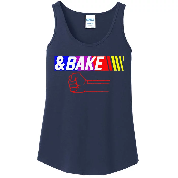 Shake And Bake Funny Family Lover Dad Daughter Son Matching Gift Ladies Essential Tank