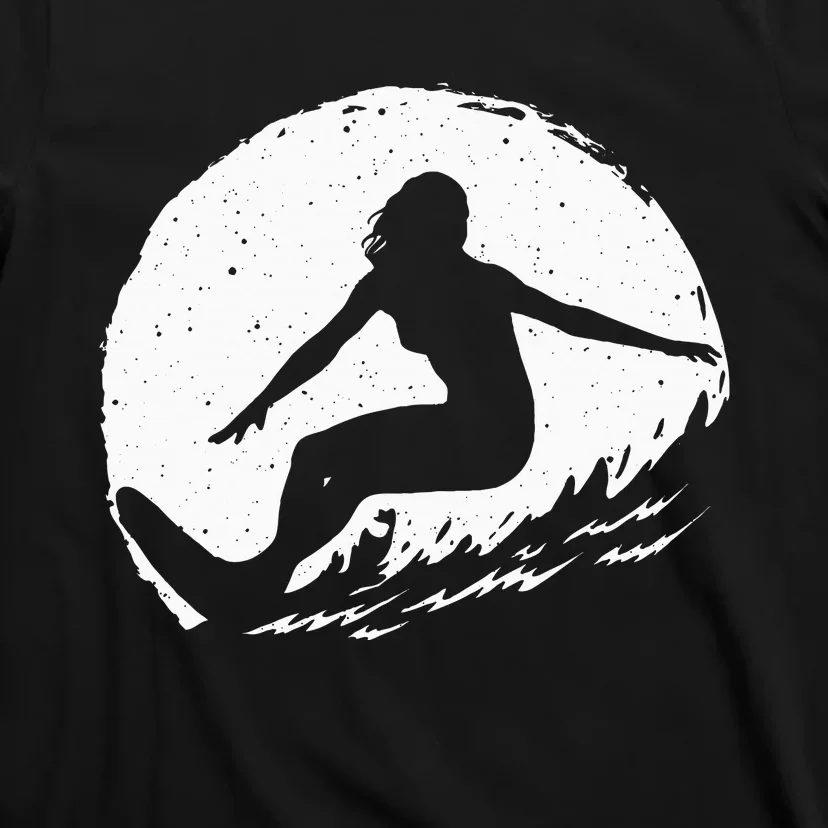 Surf Art Beach Surfer Hawaiian Wave Surfing T-Shirt