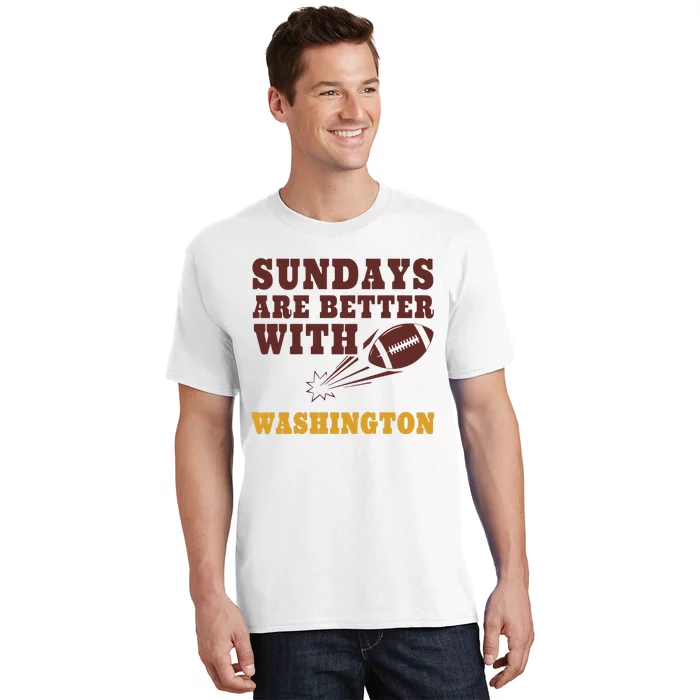 Sundays Are Better With Washington Commanders T-Shirt