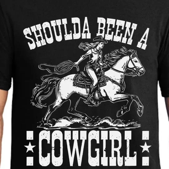 Should A Been A Cowgirl Pajama Set