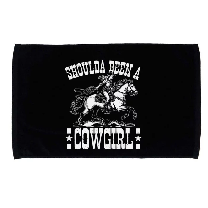 Should A Been A Cowgirl Microfiber Hand Towel