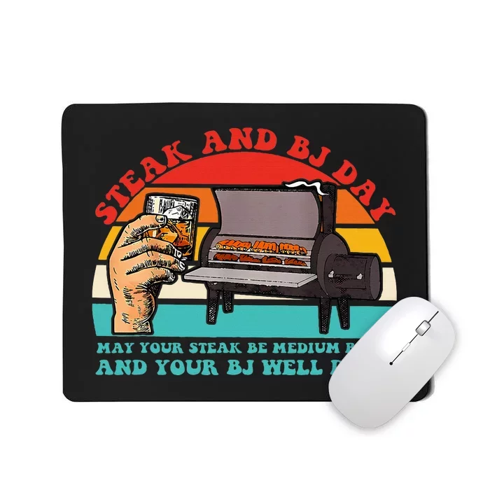 Steak And Bj Day Mousepad