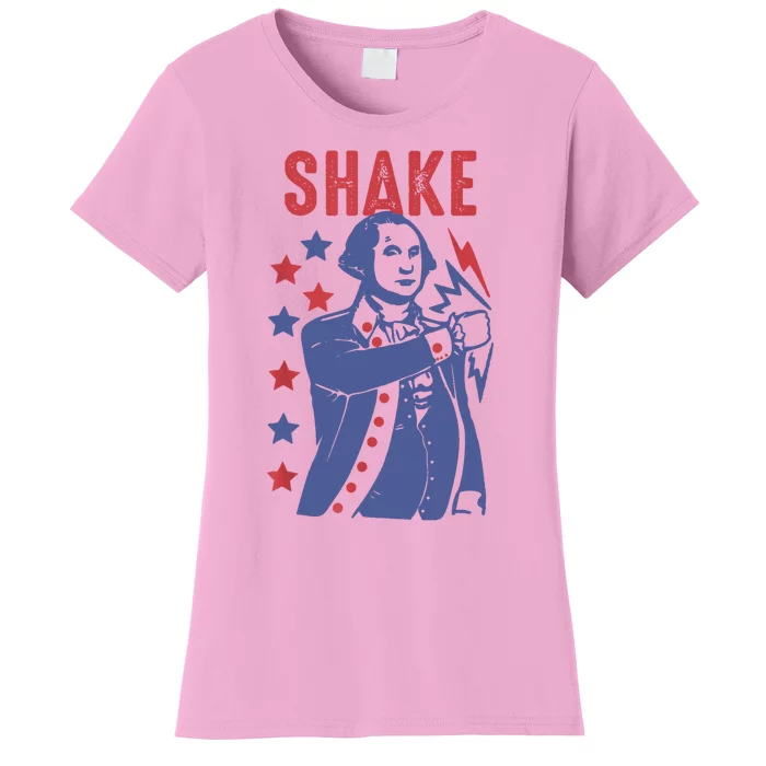 Shake And Bake Funny Couple Matching 4th Of July Shake Women's T-Shirt