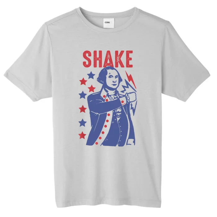 Shake And Bake Funny Couple Matching 4th Of July Shake ChromaSoft Performance T-Shirt