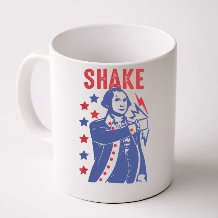 Shake And Bake Funny Couple Matching 4th Of July Shake Front & Back Coffee Mug