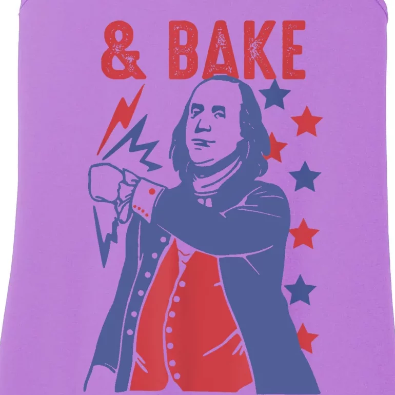 Shake And Bake Funny Couple Matching 4th Of July Bake Ladies Essential Tank