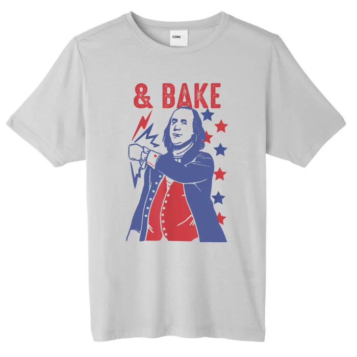 Shake And Bake Funny Couple Matching 4th Of July Bake ChromaSoft Performance T-Shirt