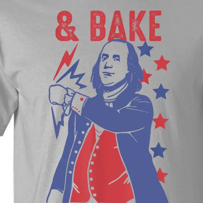 Shake And Bake Funny Couple Matching 4th Of July Bake Tall T-Shirt