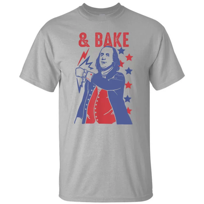 Shake And Bake Funny Couple Matching 4th Of July Bake Tall T-Shirt