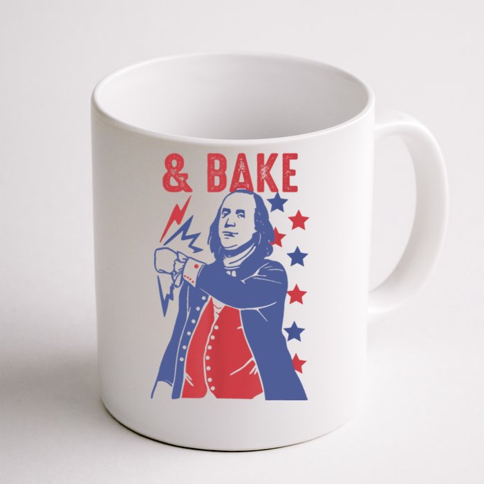 Shake And Bake Funny Couple Matching 4th Of July Bake Front & Back Coffee Mug