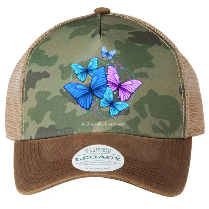 Suicide Awareness Butterfly Legacy Tie Dye Trucker Hat