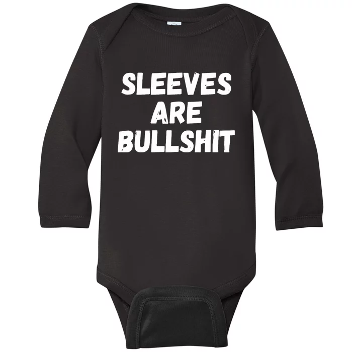 Sleeves Are Bullshit Claire Max Baby Long Sleeve Bodysuit