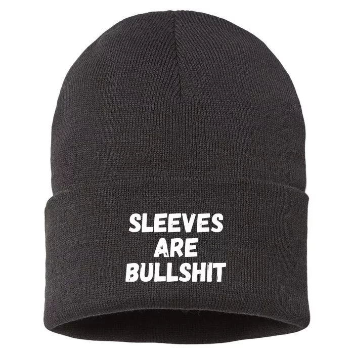 Sleeves Are Bullshit Claire Max Sustainable Knit Beanie