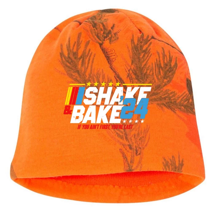 Shake And Bake If You Aint First Youre Last Kati - Camo Knit Beanie