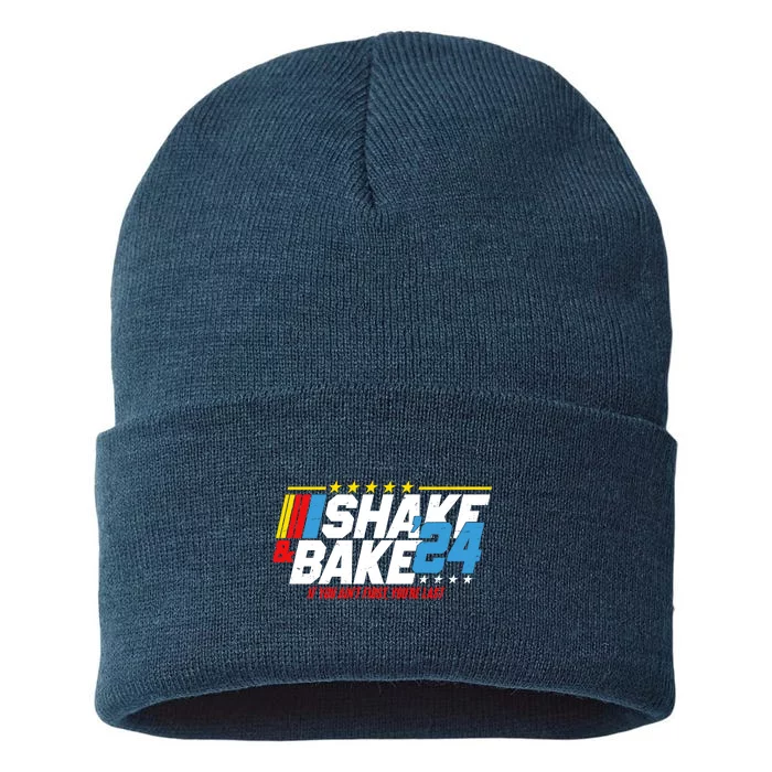 Shake And Bake If You Aint First Youre Last Sustainable Knit Beanie