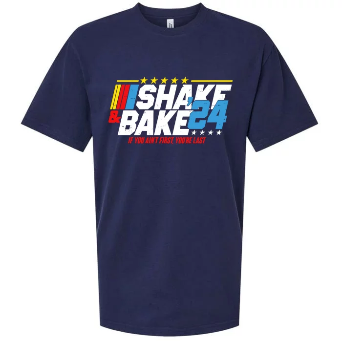 Shake And Bake If You Aint First Youre Last Sueded Cloud Jersey T-Shirt