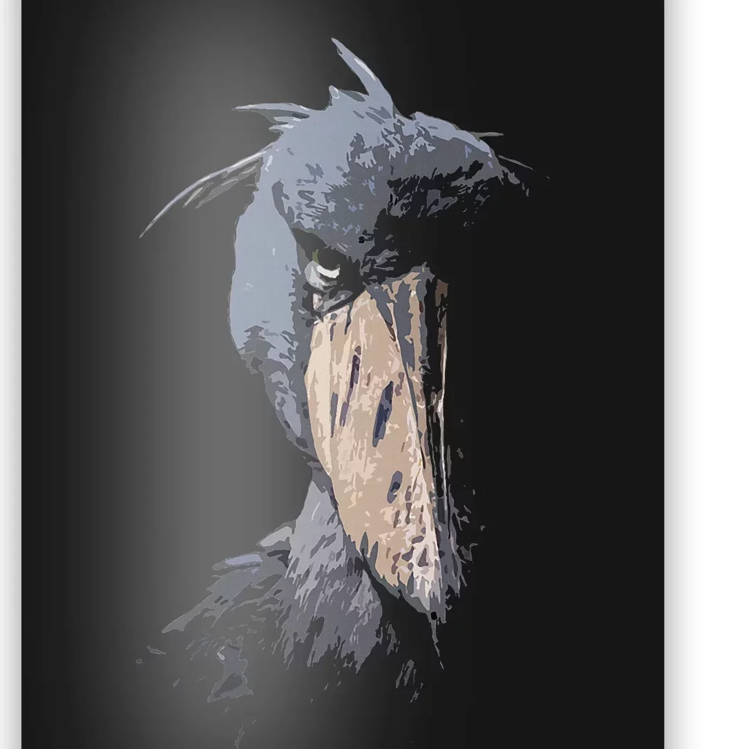 Shoebill African Bird Aztec Mayan Bird Lover Cool Poster