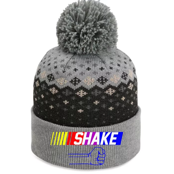 Shake And Bake Funny Family Lover Dad Daughter Son Matching The Baniff Cuffed Pom Beanie