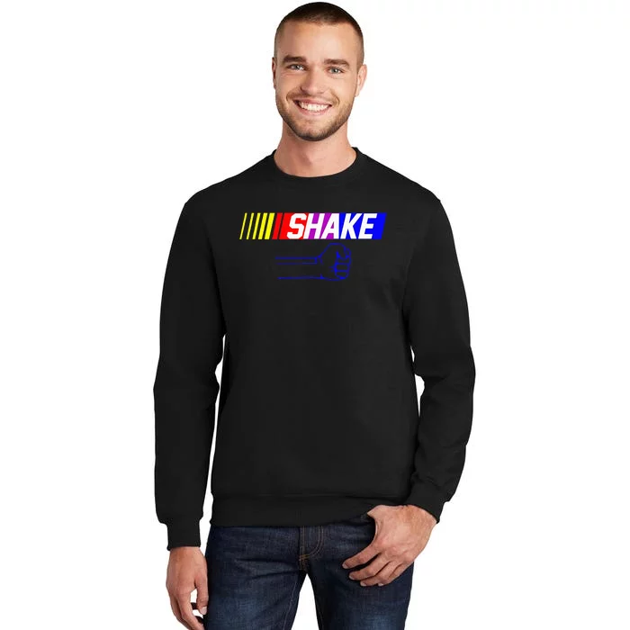 Shake And Bake Funny Family Lover Dad Daughter Son Matching Tall Sweatshirt