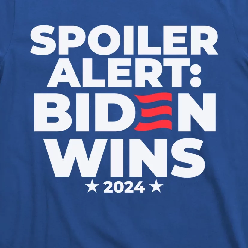 Spoiler Alert Biden Wins 2024 Presidential Election Gift T-Shirt