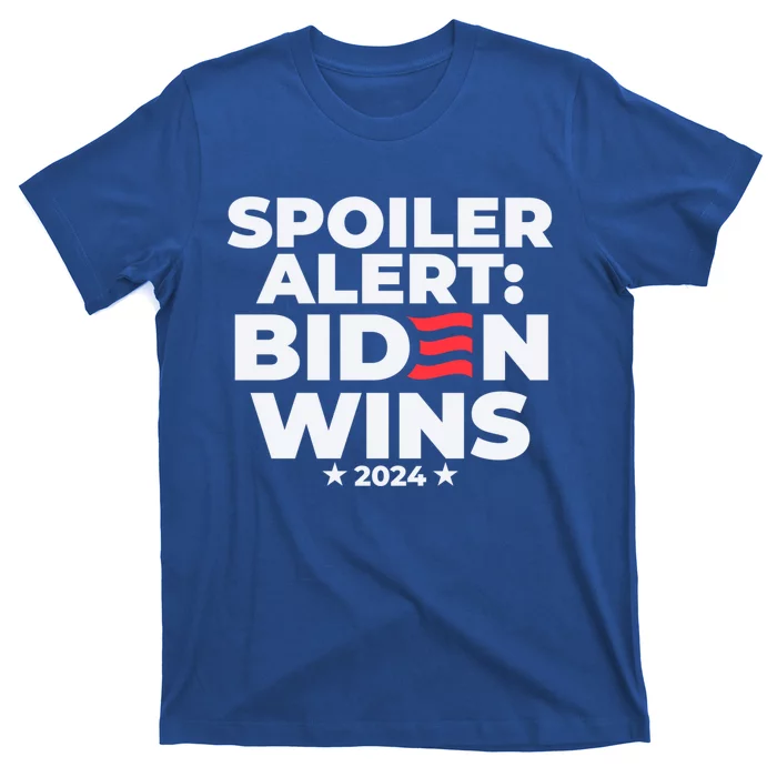 Spoiler Alert Biden Wins 2024 Presidential Election Gift T-Shirt