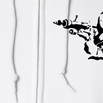 Street Art Bazooka Full Zip Hoodie