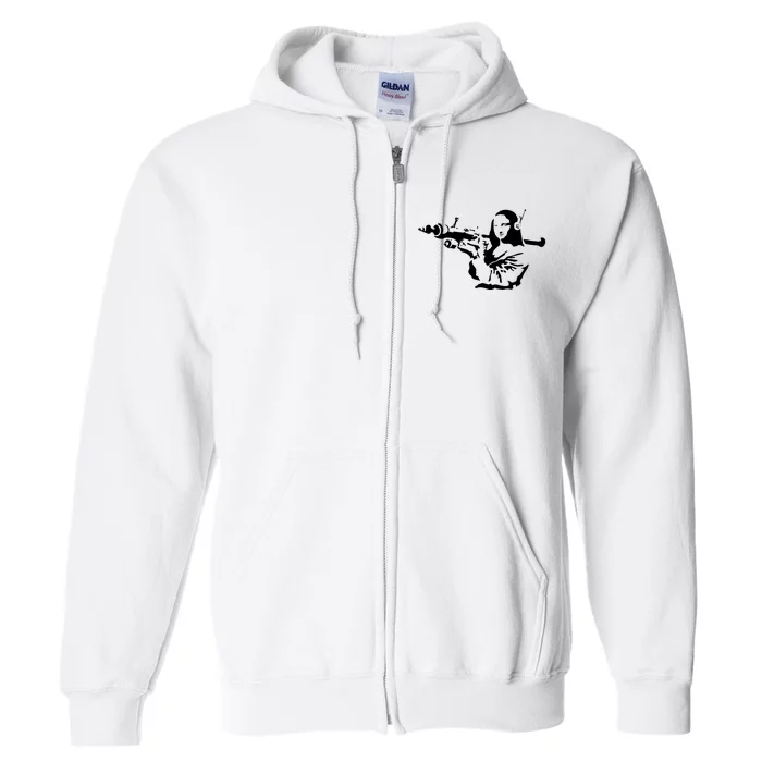 Street Art Bazooka Full Zip Hoodie