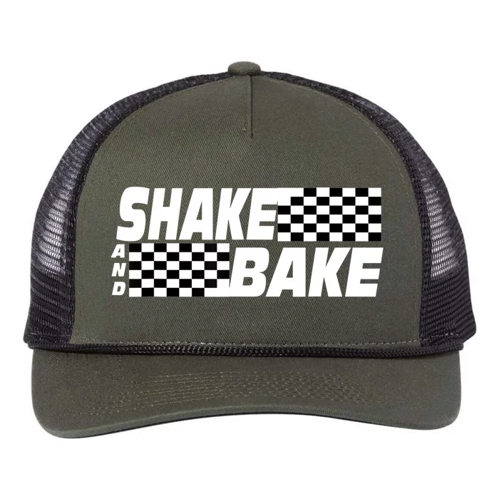 Shake And Bake Funny Family Matching Lover Dad Daughter Son Retro Rope Trucker Hat Cap