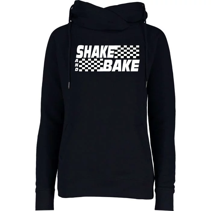 Shake And Bake Funny Family Matching Lover Dad Daughter Son Womens Funnel Neck Pullover Hood