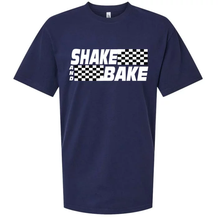 Shake And Bake Funny Family Matching Lover Dad Daughter Son Sueded Cloud Jersey T-Shirt